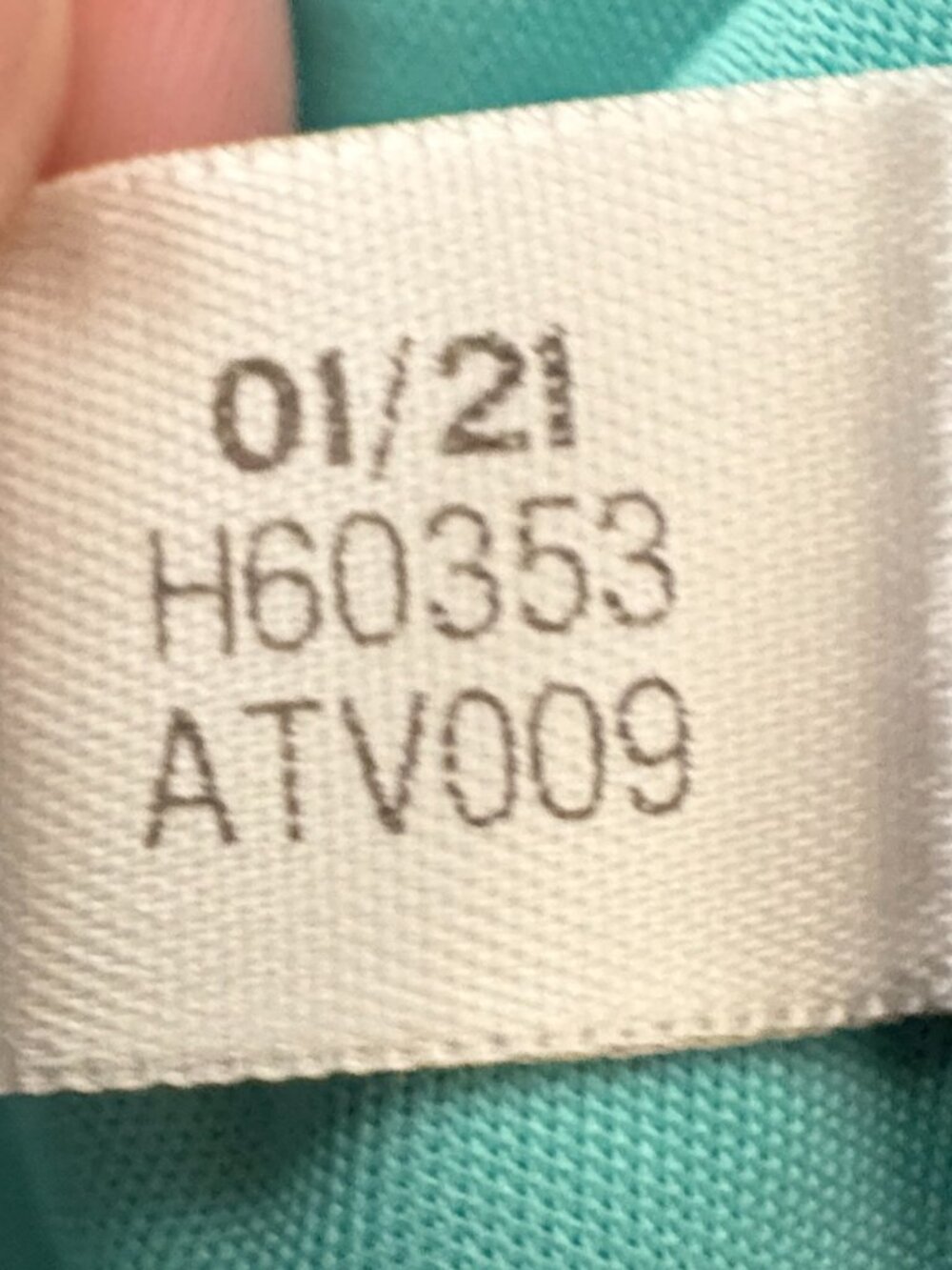 adidas Primeblue Parley Racerback Athletic Tank Top Aqua Teal Women’s L - Picture 7 of 7